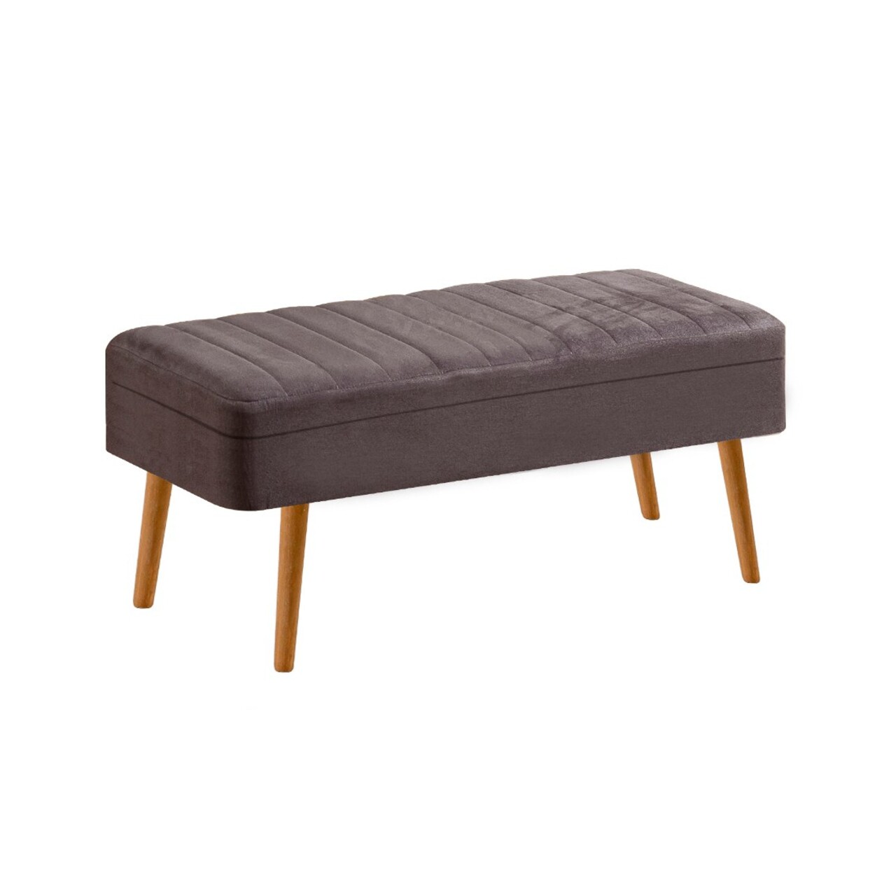 Banca, Hanah Home, Vina 1501, 90x39x40 cm, Pin Atlantic / Antracit - imagine 6